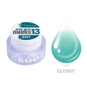 Crooz Гель фарба 5 в 1 Art gel ombre №13 3мл 126 фото