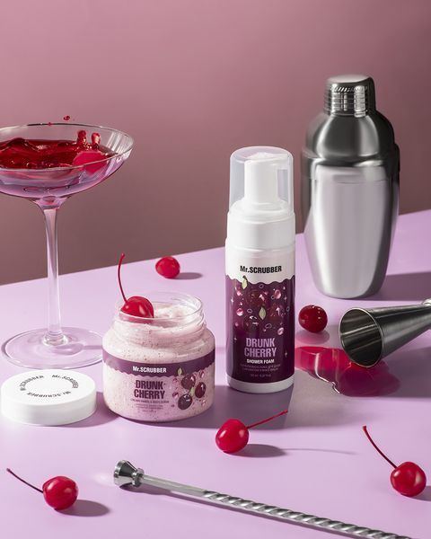 Парфумована пінка для душу з ароматом п&rsquo;янкої вишні Drunk cherry, 150 ml 1063 фото