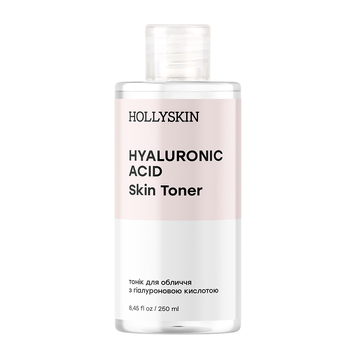 Тонік для обличчя HOLLYSKIN Hyaluronic Acidr Skin Toner, 250 ml 0016h фото