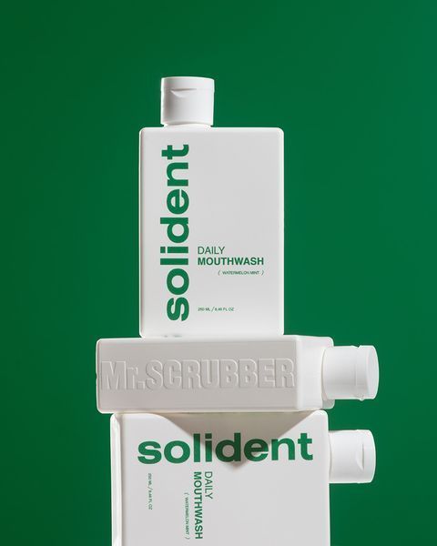 Ополіскувач для ротової порожнини Solident Watermelon mint / кавун-м'ята, 250 ml 528 фото