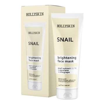 Маска для обличчя HOLLYSKIN Snail Face Mask, 100 ml 0029h фото