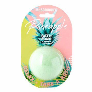 Бомбочка для ванни Pineapple Mr.SCRUBBER, 200г 984 фото