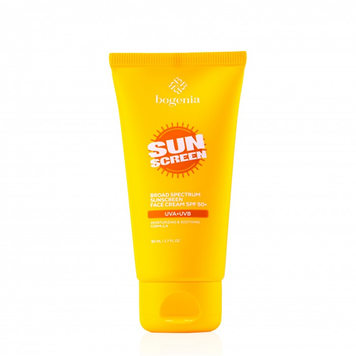 Bogenia Сонцезахисний крем Sunscreeen Face Cream SPF50+ BG463.001 фото