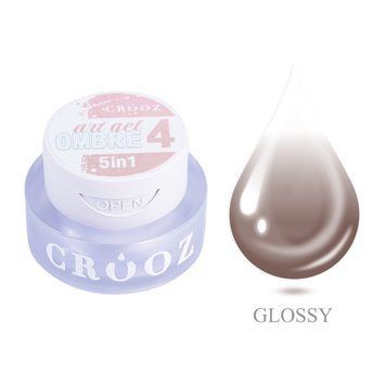 Crooz Гель фарба 5 в 1 Art gel ombre № 04 3мл 117 фото