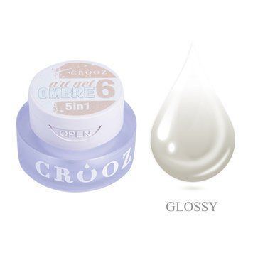 Crooz Гель фарба 5 в 1 Art gel ombre № 06 3мл 119 фото