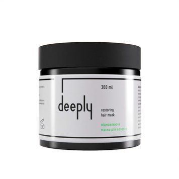 Deeply - Відновлююча маска для волосся Restoring Hair Mask (300 мл) DP0006-300 фото