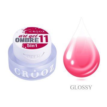 Crooz Гель фарба 5 в 1 Art gel ombre №11 3мл 124 фото