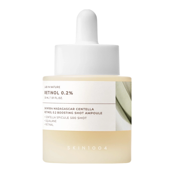 Антивікова ампула з вітаміном А та мікроголками SKIN1004 Madagascar Centella Retinol 0.2 Boosting Shot Ampoule 30ml 2549 фото